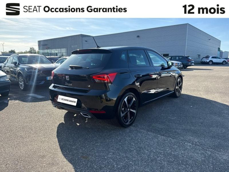 Occasion SEAT Ibiza 1.0 EcoTSI 110 FR DSG7 / GPS / Caméra / Keyless / Feux LED / Régulateur Adaptatif 2022 Noir Minuit métal 18989 € à Haguenau
