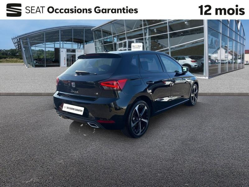 Occasion SEAT Ibiza 1.0 EcoTSI 110 FR DSG7 / GPS / Caméra / Keyless / Feux LED / Régulateur Adaptatif 2022 Noir Minuit métal 18989 € à Haguenau