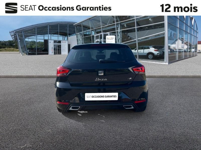 Occasion SEAT Ibiza 1.0 EcoTSI 110 FR DSG7 / GPS / Caméra / Keyless / Feux LED / Régulateur Adaptatif 2022 Noir Minuit métal 18989 € à Haguenau