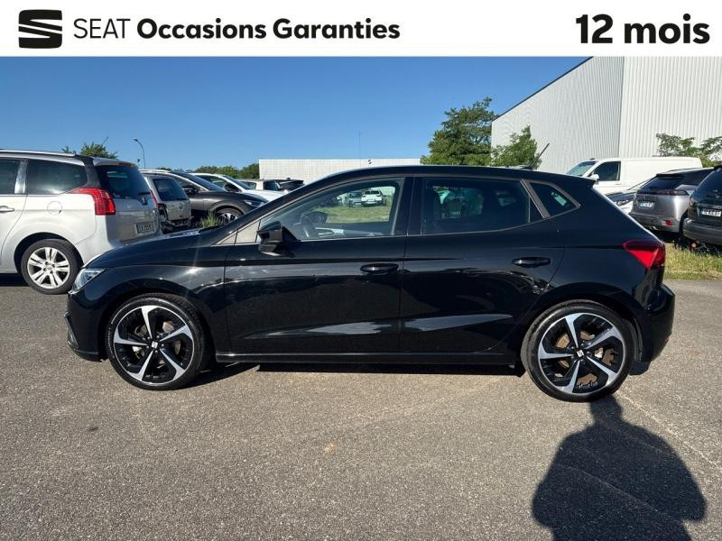 Occasion SEAT Ibiza 1.0 EcoTSI 110 FR DSG7 / GPS / Caméra / Keyless / Feux LED / Régulateur Adaptatif 2022 Noir Minuit métal 18989 € à Haguenau