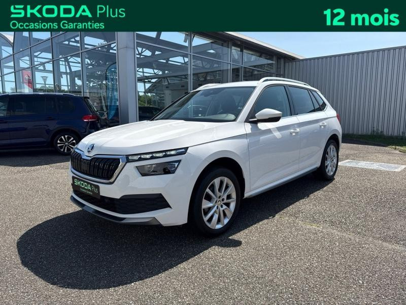 Occasion SKODA Kamiq 1.5 TSI 150ch Style DSG7 / GPS / Caméra / Feux LED / Kessy / Régulateur 2022 Blanc Cristal 18989 € à Haguenau