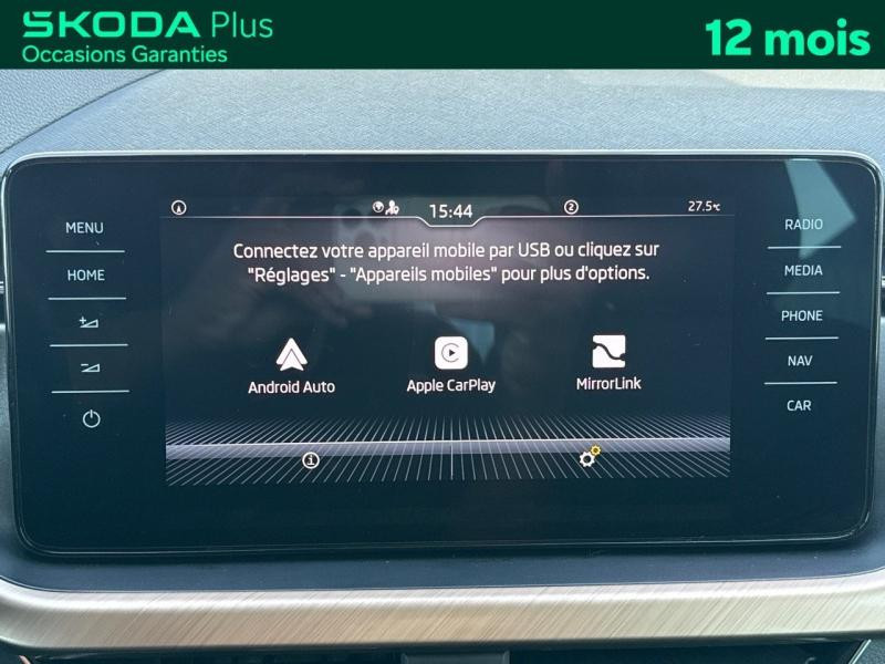 Occasion SKODA Kamiq 1.5 TSI 150ch Style DSG7 / GPS / Caméra / Feux LED / Kessy / Régulateur 2022 Blanc Cristal 18989 € à Haguenau
