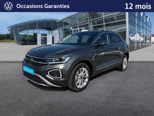 Occasion VOLKSWAGEN T-Roc 1.5 TSI EVO 150 Style DSG7 / GPS / Keyless / Feux LED / Régulateur Adaptatif 2022 Gris Indium métallisée 24 489 € à Haguenau