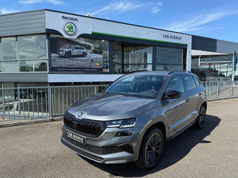 Occasion SKODA Karoq 1.5 TSI ACT 150ch Sportline DSG7 2025 Gris Graphite métallisée 37789 € à Haguenau