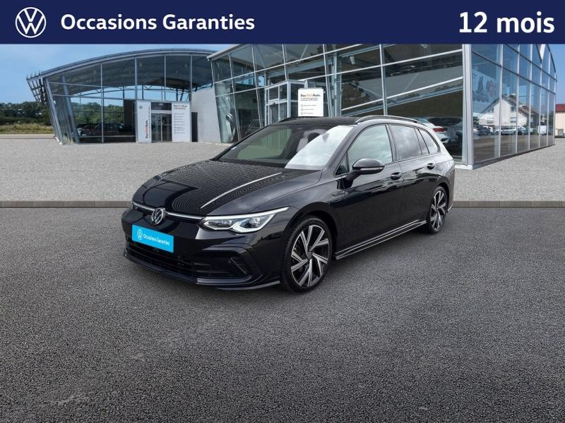 Occasion VOLKSWAGEN Golf SW 1.5 eTSI 150 R-Line DSG7 / GPS / Caméra / Hayon Electrique / Feux LED / Jantes 18  BERGAMO 2022 Noir Intense nacrée 25989 € à Haguenau