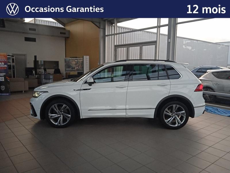 Occasion VOLKSWAGEN Tiguan 2.0 TDI 150 R-Line DSG7 / GPS / Caméra / Feux LED / Keyless / Hayon Electrique 2022 Blanc Pur 29989 € à Haguenau