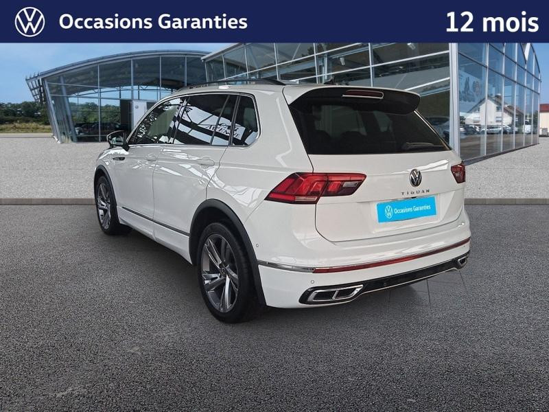 Occasion VOLKSWAGEN Tiguan 2.0 TDI 150 R-Line DSG7 / GPS / Caméra / Feux LED / Keyless / Hayon Electrique 2022 Blanc Pur 29989 € à Haguenau