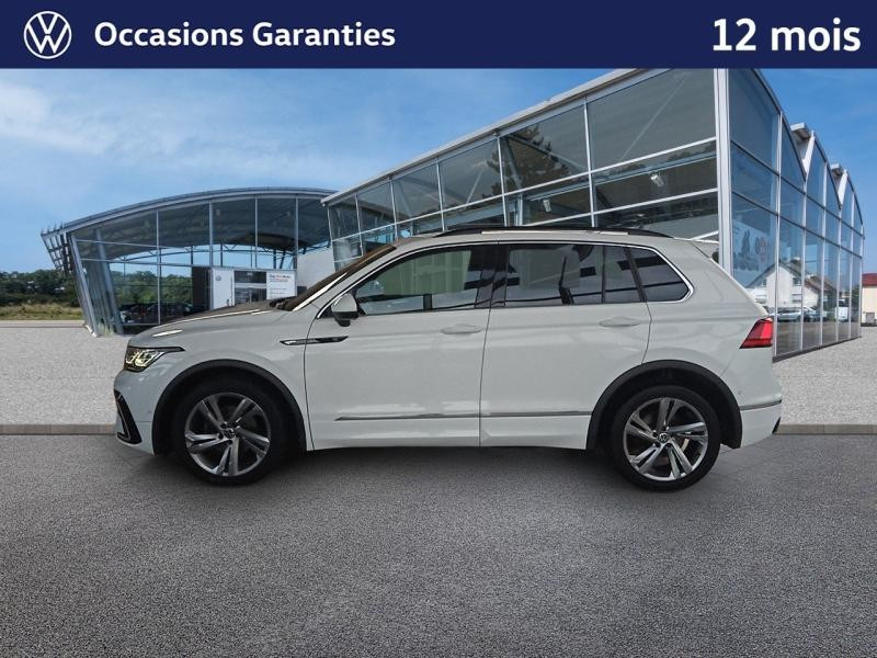 Occasion VOLKSWAGEN Tiguan 2.0 TDI 150 R-Line DSG7 / GPS / Caméra / Feux LED / Keyless / Hayon Electrique 2022 Blanc Pur 29989 € à Haguenau