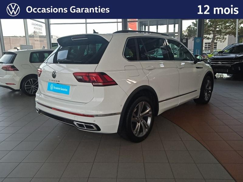 Occasion VOLKSWAGEN Tiguan 2.0 TDI 150 R-Line DSG7 / GPS / Caméra / Feux LED / Keyless / Hayon Electrique 2022 Blanc Pur 29989 € à Haguenau