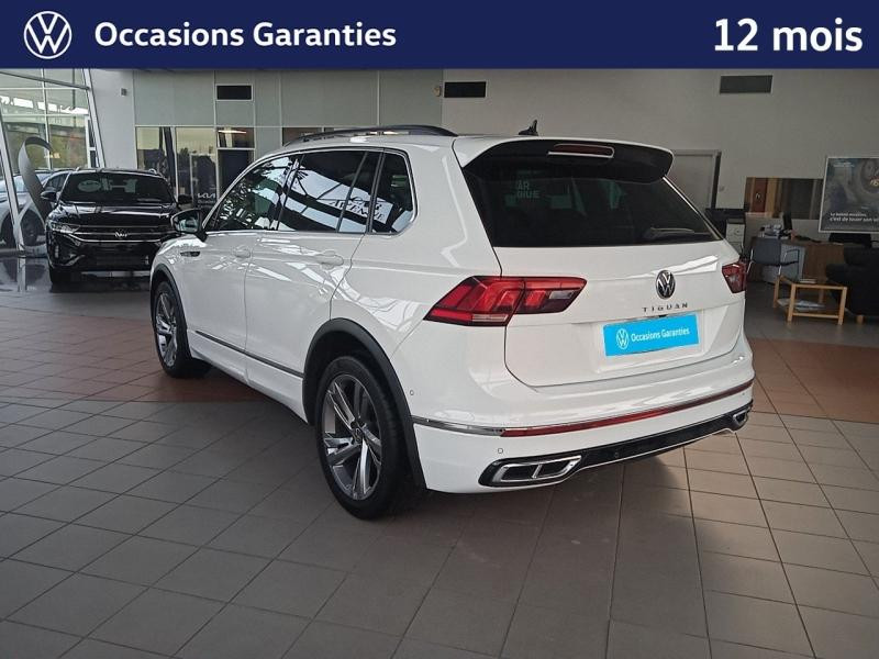 Occasion VOLKSWAGEN Tiguan 2.0 TDI 150 R-Line DSG7 / GPS / Caméra / Feux LED / Keyless / Hayon Electrique 2022 Blanc Pur 29989 € à Haguenau