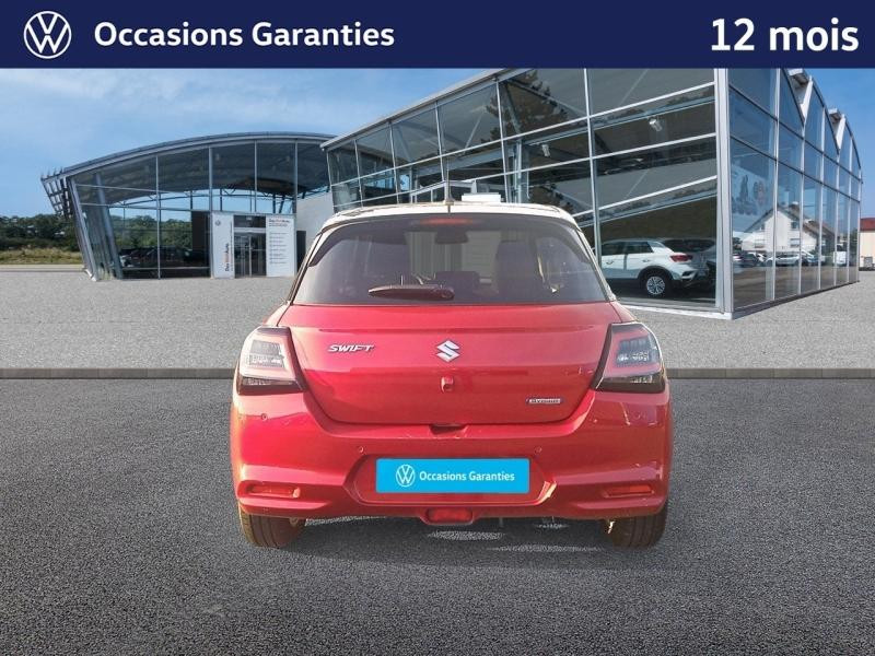 Occasion SUZUKI Swift 1.2 Hybrid 83 ch Privilège Auto / CAMERA / SIEGES CHAUFFANTS / APPLE CAR PLAY 2025 Burn Red Pearl Metal/Toit Black 18989 € à Haguenau