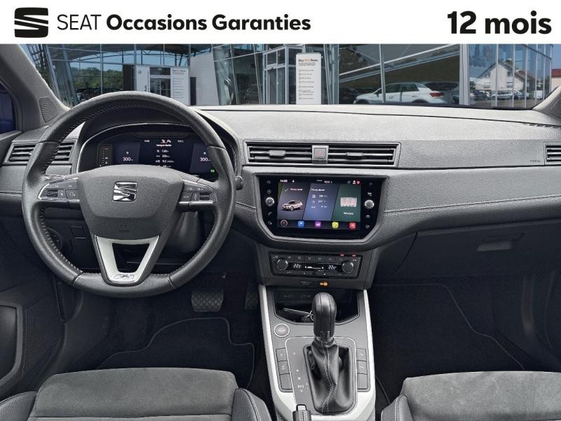 Used SEAT Arona 1.0 TSI 110 Xcellence DSG7 / GPS / Caméra / Feux LED / Jantes 17  Dynamic Machined 2021 Bleu Asphalte Métal/Toit Gris Magnétique € 18989 in Haguenau