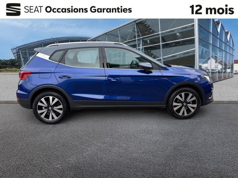 Used SEAT Arona 1.0 TSI 110 Xcellence DSG7 / GPS / Caméra / Feux LED / Jantes 17  Dynamic Machined 2021 Bleu Asphalte Métal/Toit Gris Magnétique € 18989 in Haguenau