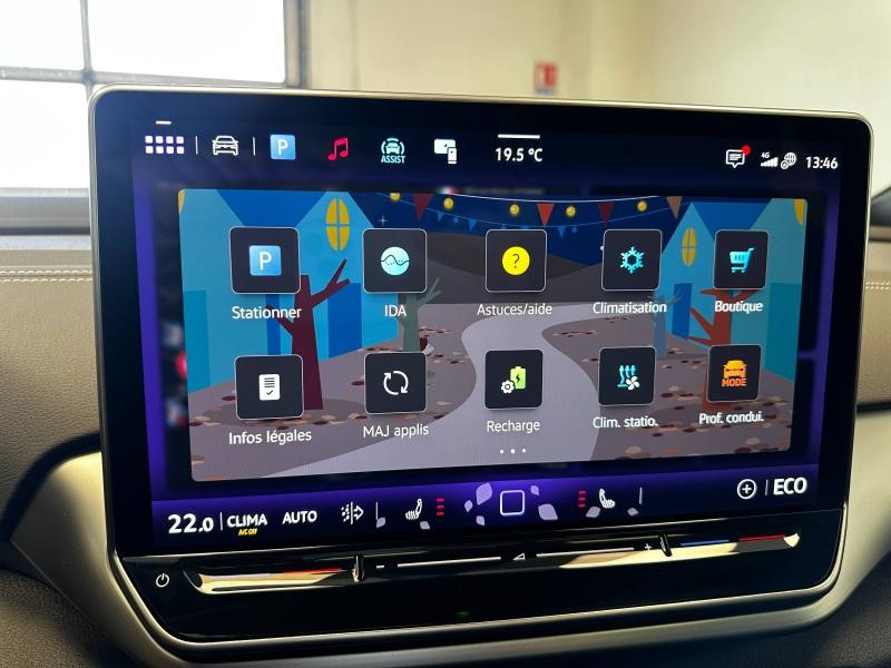 Occasion VOLKSWAGEN ID.4 286ch Pro 77 kWh Life Max 2025 Blanc Glacier Métallisée / Toit Noir 42989 € à Haguenau