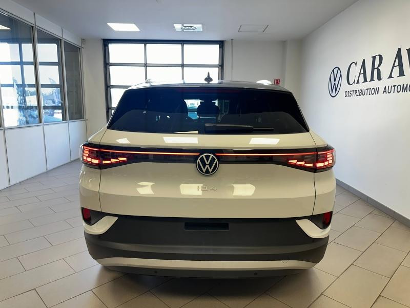 Occasion VOLKSWAGEN ID.4 286ch Pro 77 kWh Life Max 2025 Blanc Glacier Métallisée / Toit Noir 42989 € à Haguenau