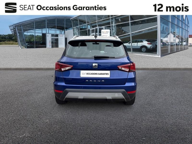 Used SEAT Arona 1.0 TSI 110 Xcellence DSG7 / GPS / Caméra / Feux LED / Jantes 17  Dynamic Machined 2021 Bleu Asphalte Métal/Toit Gris Magnétique € 18989 in Haguenau