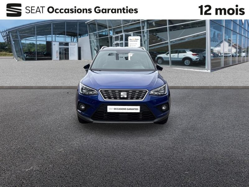 Used SEAT Arona 1.0 TSI 110 Xcellence DSG7 / GPS / Caméra / Feux LED / Jantes 17  Dynamic Machined 2021 Bleu Asphalte Métal/Toit Gris Magnétique € 18989 in Haguenau
