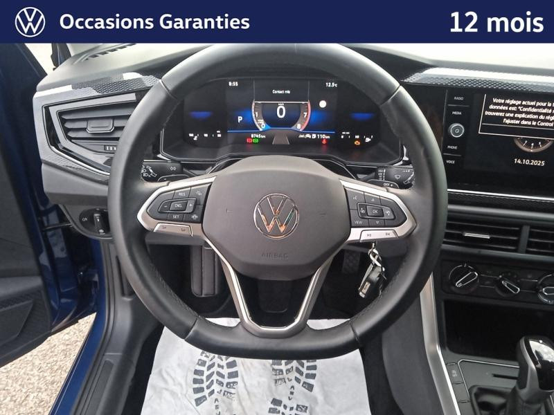Occasion VOLKSWAGEN Polo 1.0 TSI 95 ch VW Edition DSG7 / CAMERA / APP CONNECT / REGULATEUR 2025 Bleu Récif métallisé 21489 € à Haguenau