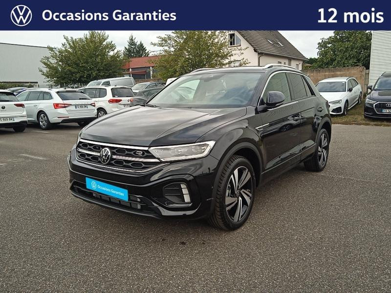 Used VOLKSWAGEN T-Roc 1.5 TSI Evo2 150 ch type R-Line DSG7 / APP CONNECT / SIEGES ET VOLANTS CHAUFFANTS / CAMERA / H 2025 Noir Intense nacrée € 33489 in Haguenau