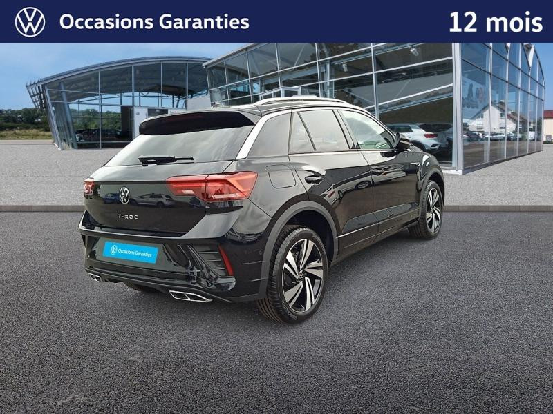 Used VOLKSWAGEN T-Roc 1.5 TSI Evo2 150 ch type R-Line DSG7 / APP CONNECT / SIEGES ET VOLANTS CHAUFFANTS / CAMERA / H 2025 Noir Intense nacrée € 33489 in Haguenau