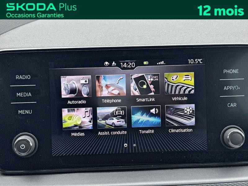 Used SKODA Scala 1.0 TSI Evo 110 Ambition / Smartlink / Caméra / Feux LED / Régulateur / Attelage 2023 Bleu € 18989 in Haguenau