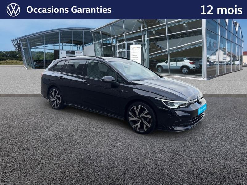 Occasion VOLKSWAGEN Golf SW 1.5 eTSI 150 R-Line DSG7 / GPS / Caméra / Hayon Electrique / Feux LED / Jantes 18  BERGAMO 2022 Noir Intense nacrée 25989 € à Haguenau
