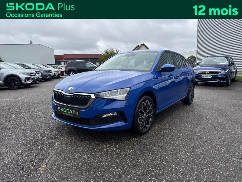 Used SKODA Scala 1.0 TSI Evo 110 Ambition / Smartlink / Caméra / Feux LED / Régulateur / Attelage 2023 Bleu € 18989 in Haguenau