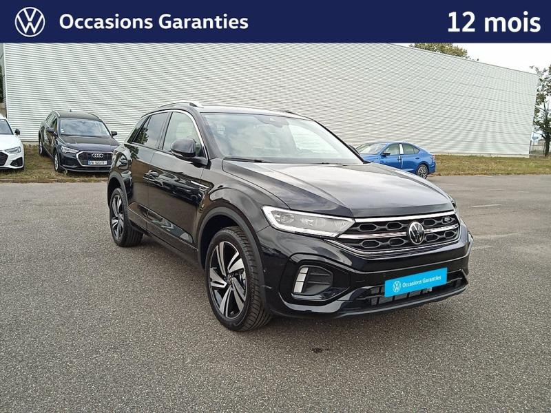 Used VOLKSWAGEN T-Roc 1.5 TSI Evo2 150 ch type R-Line DSG7 / APP CONNECT / SIEGES ET VOLANTS CHAUFFANTS / CAMERA / H 2025 Noir Intense nacrée € 33489 in Haguenau