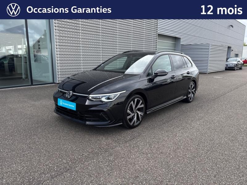 Occasion VOLKSWAGEN Golf SW 1.5 eTSI 150 R-Line DSG7 / GPS / Caméra / Hayon Electrique / Feux LED / Jantes 18  BERGAMO 2022 Noir Intense nacrée 25989 € à Haguenau