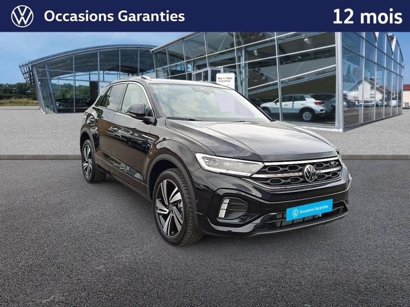 Used VOLKSWAGEN T-Roc 1.5 TSI Evo2 150 ch type R-Line DSG7 / APP CONNECT / SIEGES ET VOLANTS CHAUFFANTS / CAMERA / H 2025 Noir Intense nacrée € 33489 in Haguenau