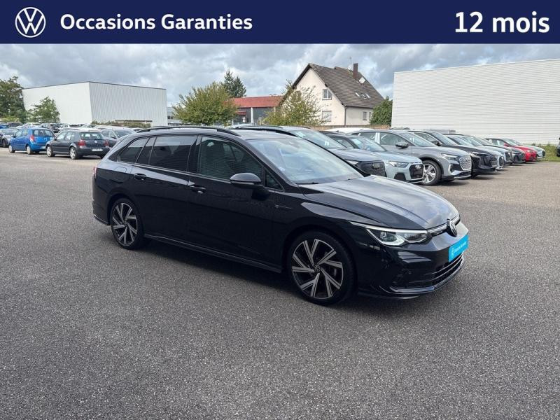 Occasion VOLKSWAGEN Golf SW 1.5 eTSI 150 R-Line DSG7 / GPS / Caméra / Hayon Electrique / Feux LED / Jantes 18  BERGAMO 2022 Noir Intense nacrée 25989 € à Haguenau