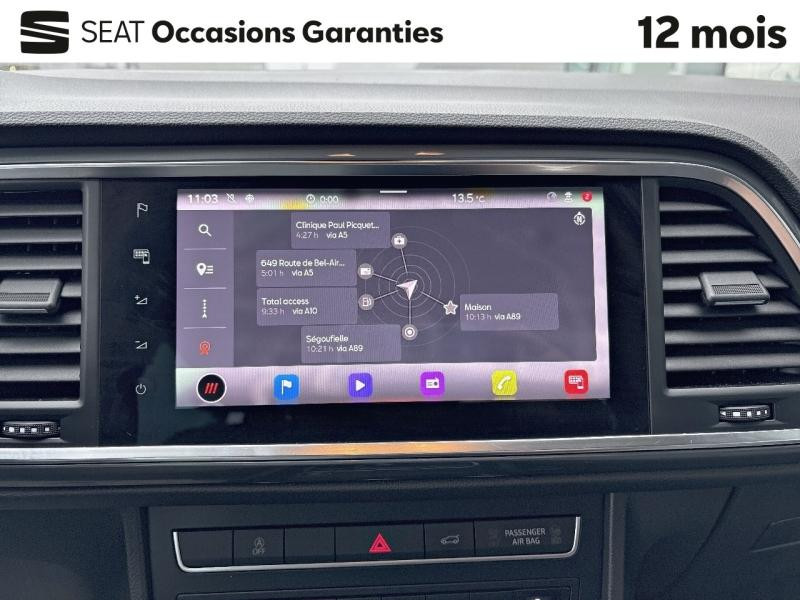 Used SEAT Ateca 2.0 TDI 150 Style Business DSG / GPS / Caméra / Keyless / Feux LED / Hayon Electrique 2021 Noir Magique Métal € 19988 in Haguenau