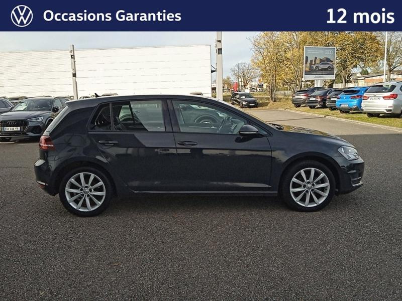 Occasion VOLKSWAGEN Golf 1.4 TSI 150 ch ACT BlueMotion Technology HIGHLINE 5p 2016 Noir Intense 12989 € à Haguenau