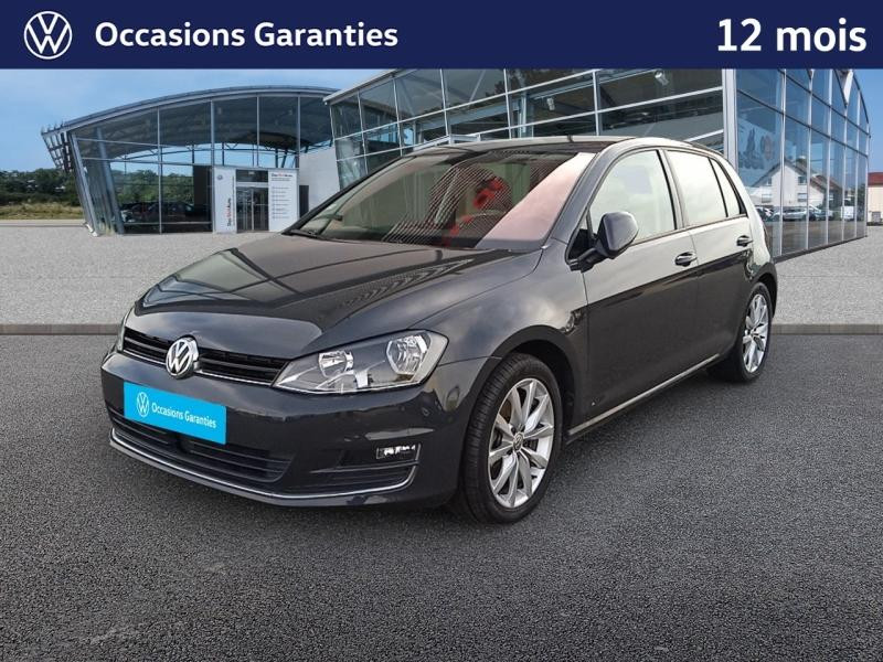 Occasion VOLKSWAGEN Golf 1.4 TSI 150 ch ACT BlueMotion Technology HIGHLINE 5p 2016 Noir Intense 12989 € à Haguenau