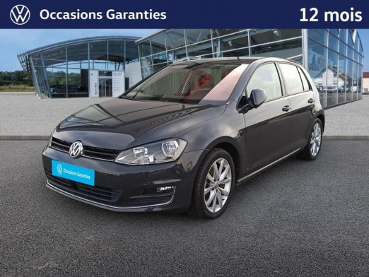 Occasion VOLKSWAGEN Golf 1.4 TSI 150 ch ACT BlueMotion Technology HIGHLINE 5p 2016 Noir Intense 12 989 € à Haguenau