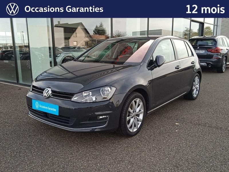 Occasion VOLKSWAGEN Golf 1.4 TSI 150 ch ACT BlueMotion Technology HIGHLINE 5p 2016 Noir Intense 12989 € à Haguenau