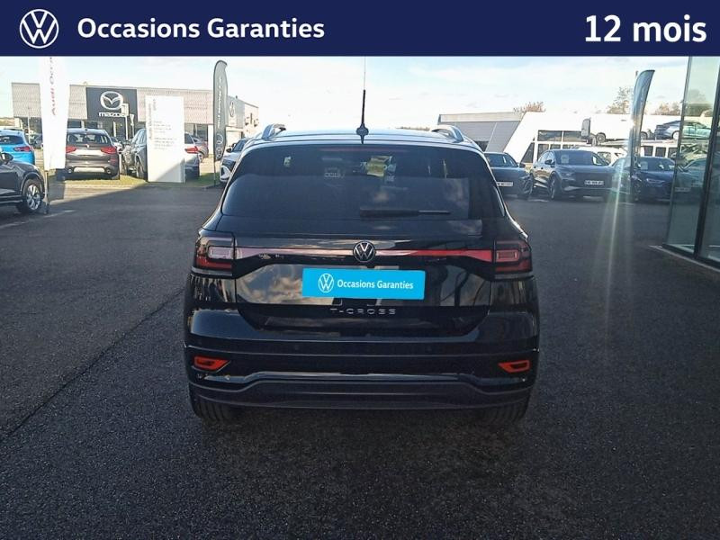 Occasion VOLKSWAGEN T-Cross 1.0 TSI 110 ch R-Line Tech DSG7 / GPS / CAMERA / SIEGES CHAUFFANTS 2023 Noir Intense nacrée 22989 € à Haguenau