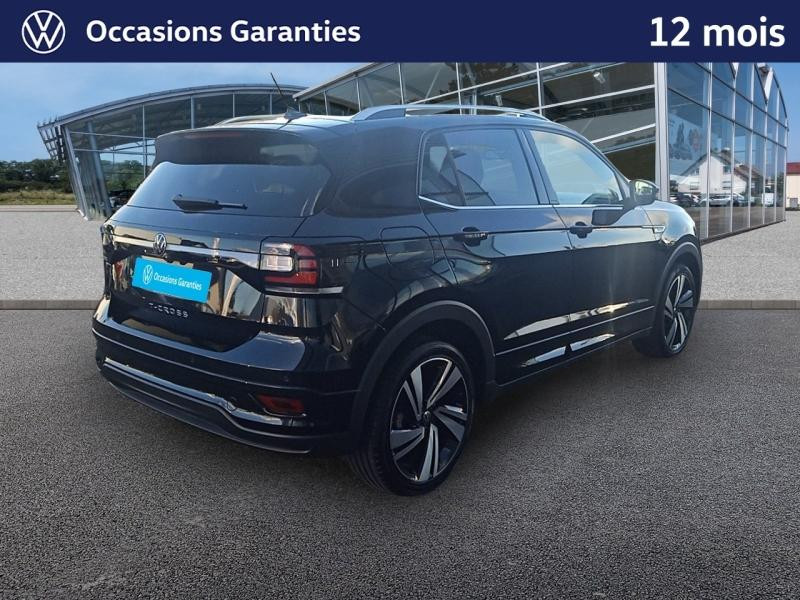 Occasion VOLKSWAGEN T-Cross 1.0 TSI 110 ch R-Line Tech DSG7 / GPS / CAMERA / SIEGES CHAUFFANTS 2023 Noir Intense nacrée 22989 € à Haguenau