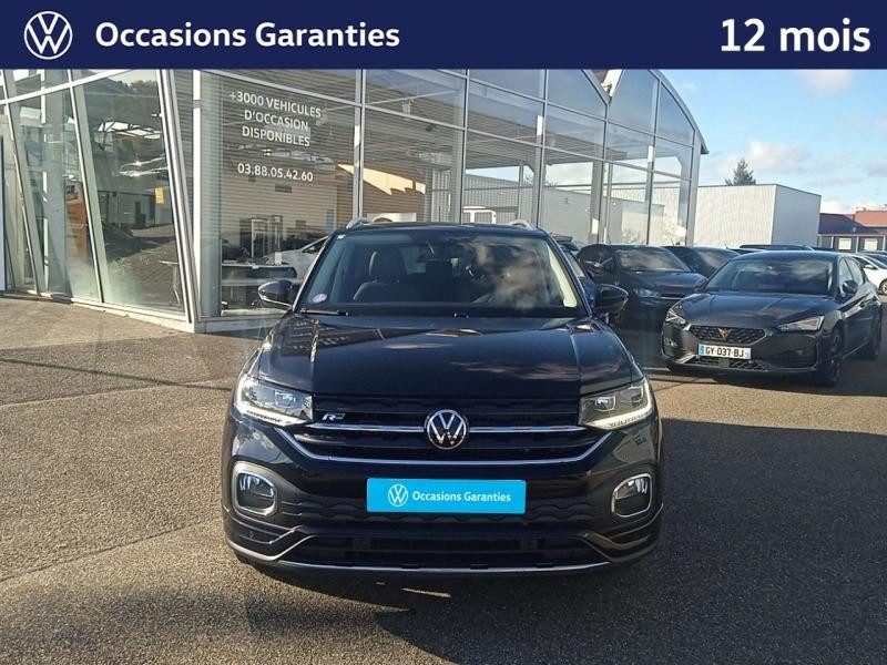 Occasion VOLKSWAGEN T-Cross 1.0 TSI 110 ch R-Line Tech DSG7 / GPS / CAMERA / SIEGES CHAUFFANTS 2023 Noir Intense nacrée 22989 € à Haguenau