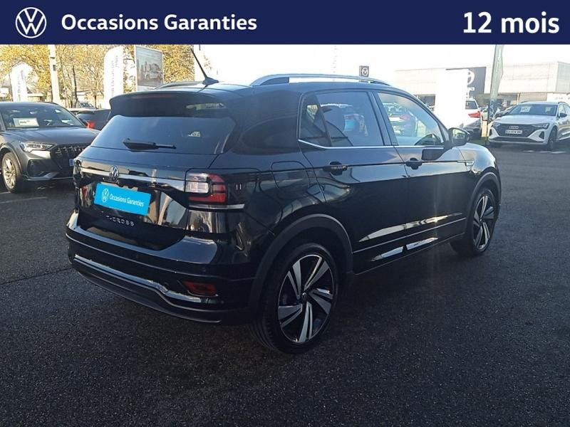 Occasion VOLKSWAGEN T-Cross 1.0 TSI 110 ch R-Line Tech DSG7 / GPS / CAMERA / SIEGES CHAUFFANTS 2023 Noir Intense nacrée 22989 € à Haguenau