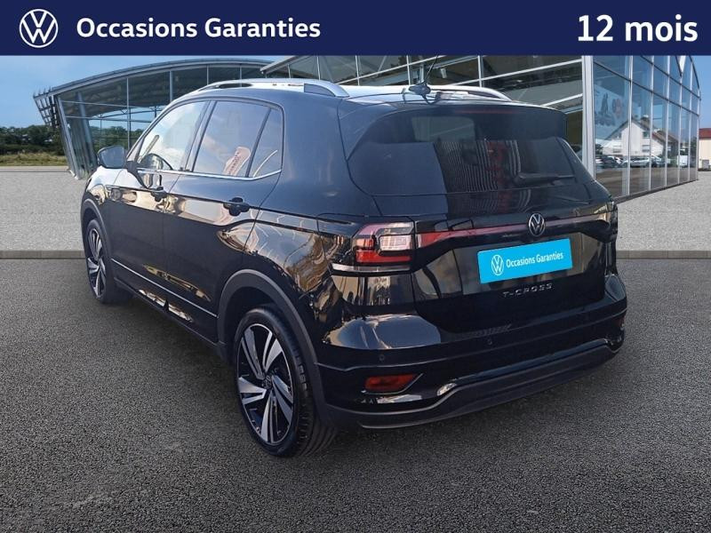 Occasion VOLKSWAGEN T-Cross 1.0 TSI 110 ch R-Line Tech DSG7 / GPS / CAMERA / SIEGES CHAUFFANTS 2023 Noir Intense nacrée 22989 € à Haguenau