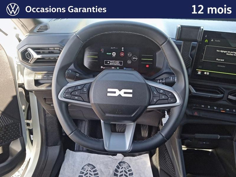 Occasion DACIA Duster 1.6 hybrid 140 ch Journey / CAMERA / REGULATEUR / APP CONNECT 2024 Blanc 23989 € à Haguenau