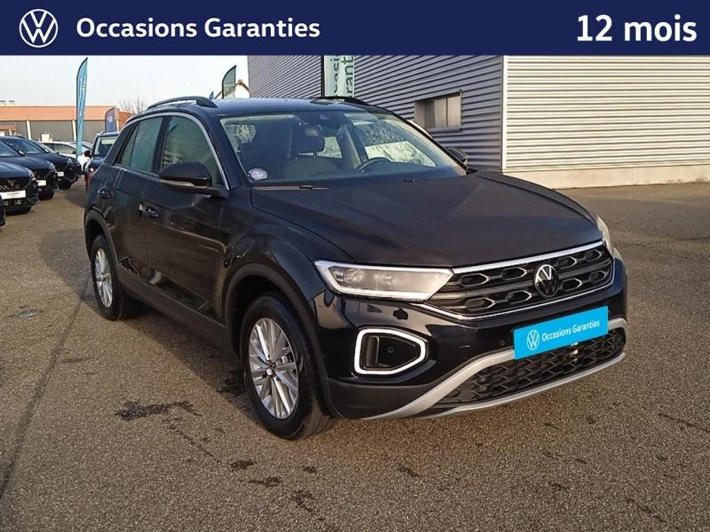 Occasion VOLKSWAGEN T-Roc 1.5 TSI EVO 150 ch Life DSG7 / KEYLESS / CAMERA / 2022 Noir Intense nacrée 24989 € à Haguenau