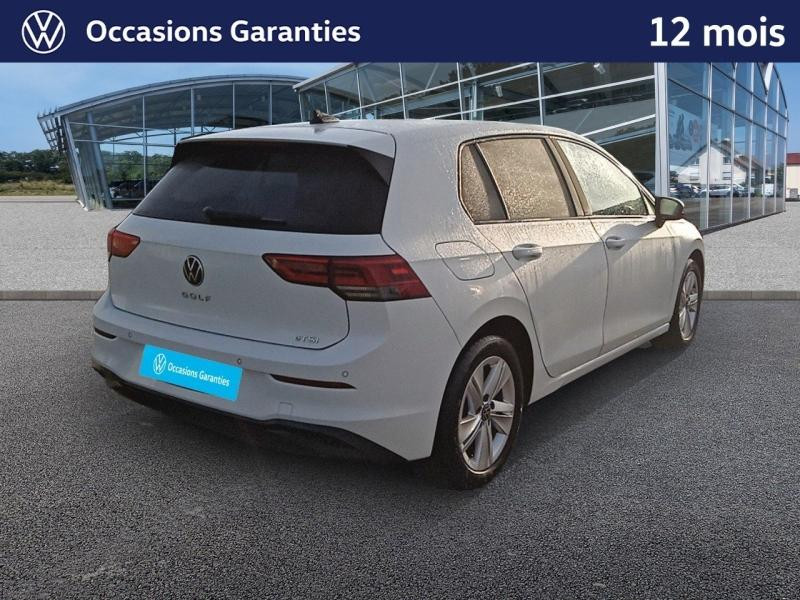Occasion VOLKSWAGEN Golf 1.5 eTSI 150 Life Business 1st DSG7 / GPS / Caméra / Feux LED / Régulateur Adaptatif 2021 Blanc Pur 21489 € à Haguenau