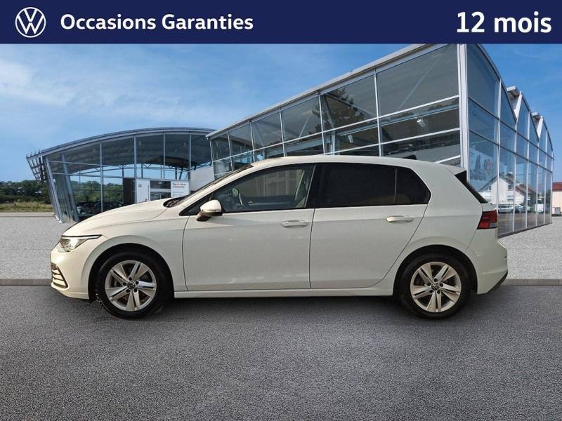 Occasion VOLKSWAGEN Golf 1.5 eTSI 150 Life Business 1st DSG7 / GPS / Caméra / Feux LED / Régulateur Adaptatif 2021 Blanc Pur 21489 € à Haguenau