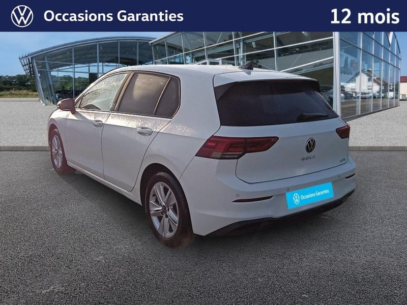 Occasion VOLKSWAGEN Golf 1.5 eTSI 150 Life Business 1st DSG7 / GPS / Caméra / Feux LED / Régulateur Adaptatif 2021 Blanc Pur 21489 € à Haguenau