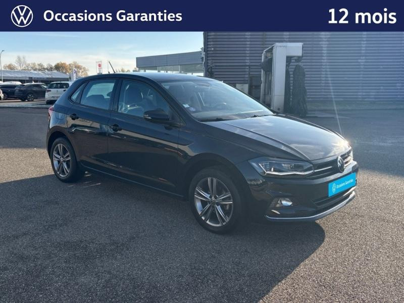Used VOLKSWAGEN Polo 1.0 TSI 95 Carat DSG7 / GPS / Feux LED / Aide au Stationnement / Clim Auto 2021 Noir Intense € 17489 in Haguenau