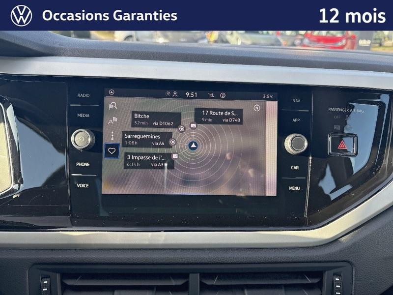 Used VOLKSWAGEN Polo 1.0 TSI 95 Carat DSG7 / GPS / Feux LED / Aide au Stationnement / Clim Auto 2021 Noir Intense € 17489 in Haguenau