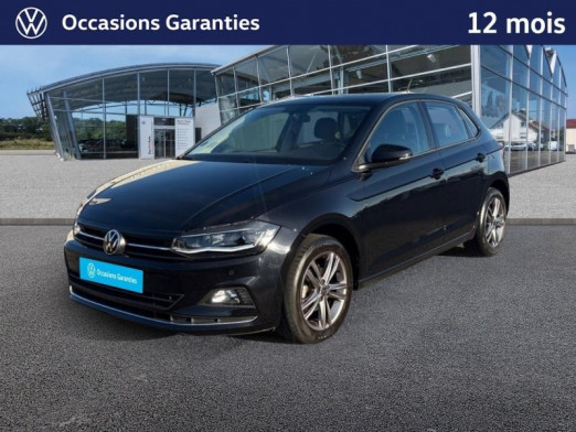 Occasion VOLKSWAGEN Polo 1.0 TSI 95 Carat DSG7 / GPS / Feux LED / Aide au Stationnement / Clim Auto 2021 Noir Intense 17 489 € à Haguenau