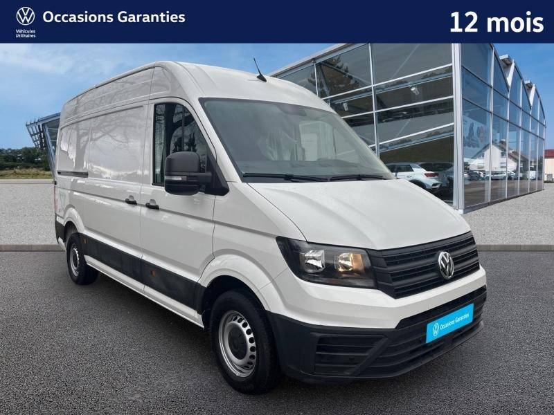 Occasion VOLKSWAGEN Crafter Fg 35 L4H3 2.0 TDI 140 Business Traction / APP Connect / Caméra / Aide au Stationnement / Ré 2023 Blanc Candy 35489 € à Haguenau